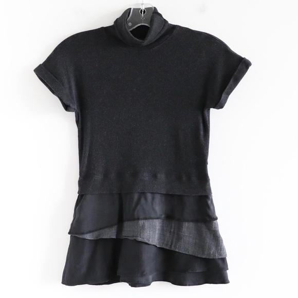 Brunello Cucinelli Tops - NWOT Brunello Cucinelli turtleneck knit layered S